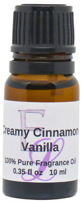 Creamy Cinnamon Vanilla Fragrance Oil by Eclectic Lady, 10 ml
