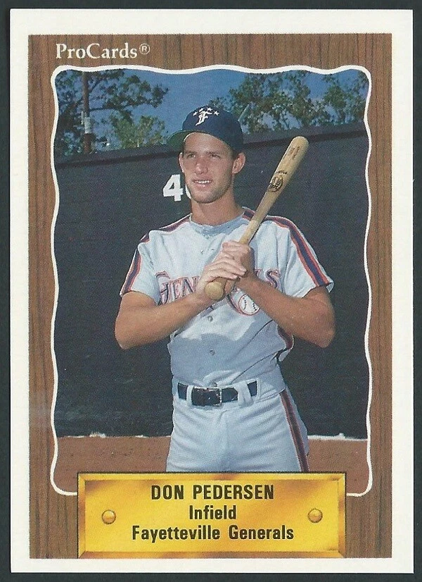 1987 1989 90 ProCards 1991 1993 Classic Fayetteville Generals Baseball Card PICK - Image 3 of 4