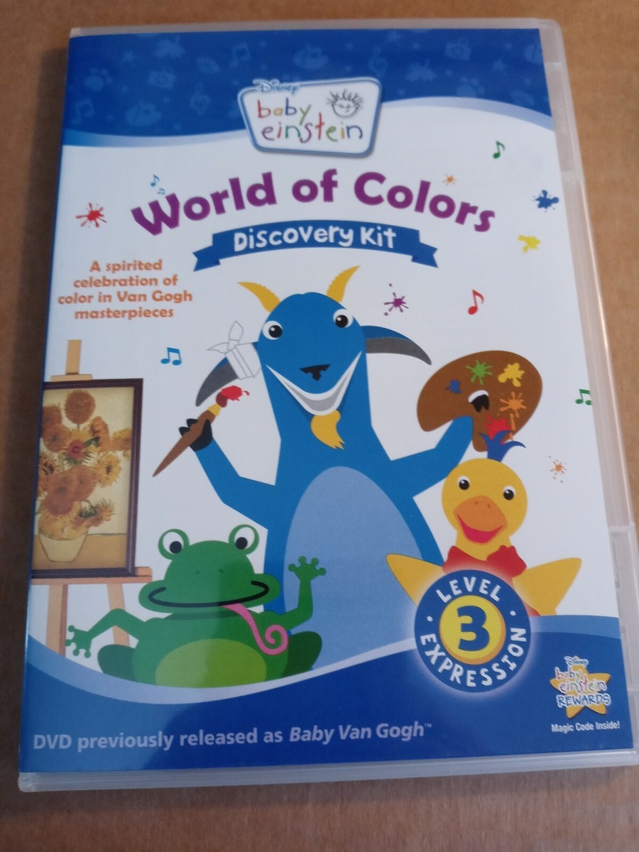 Baby Einstein - World of Colors (DVD, 2002) DVD ONLY 786936179743