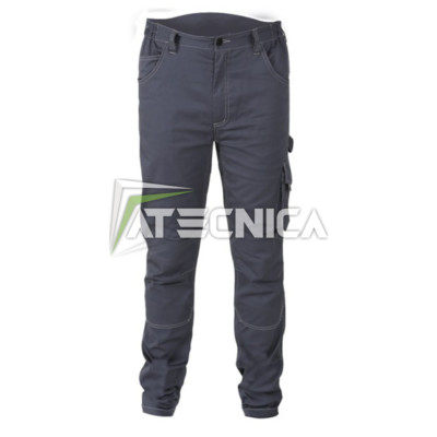 Hose von der Arbeit Elastisch beta work 7830ST Lang Slim Fit Mit Taschen
