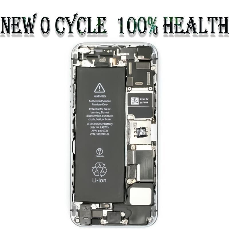 New 1560 mAh Replacement Battery for iPhone 5S 5C with Adhesive