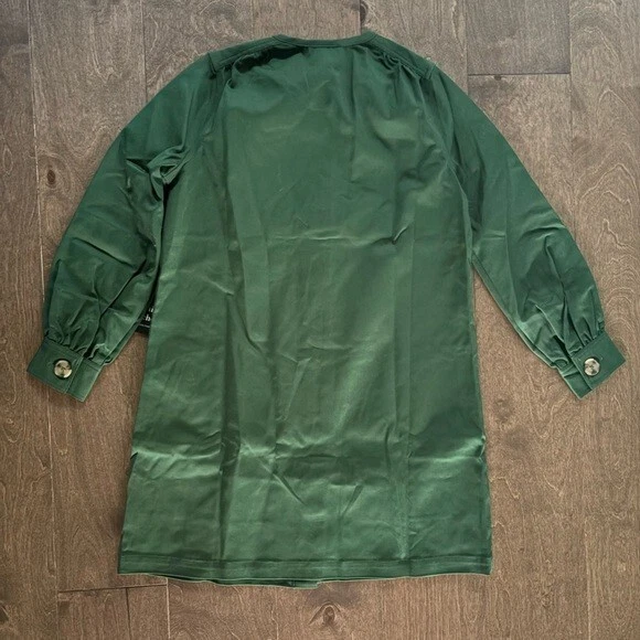 Tuckernuck 女式深绿色布莱克连衣裙,XS 码 — 第 4/4 张图片