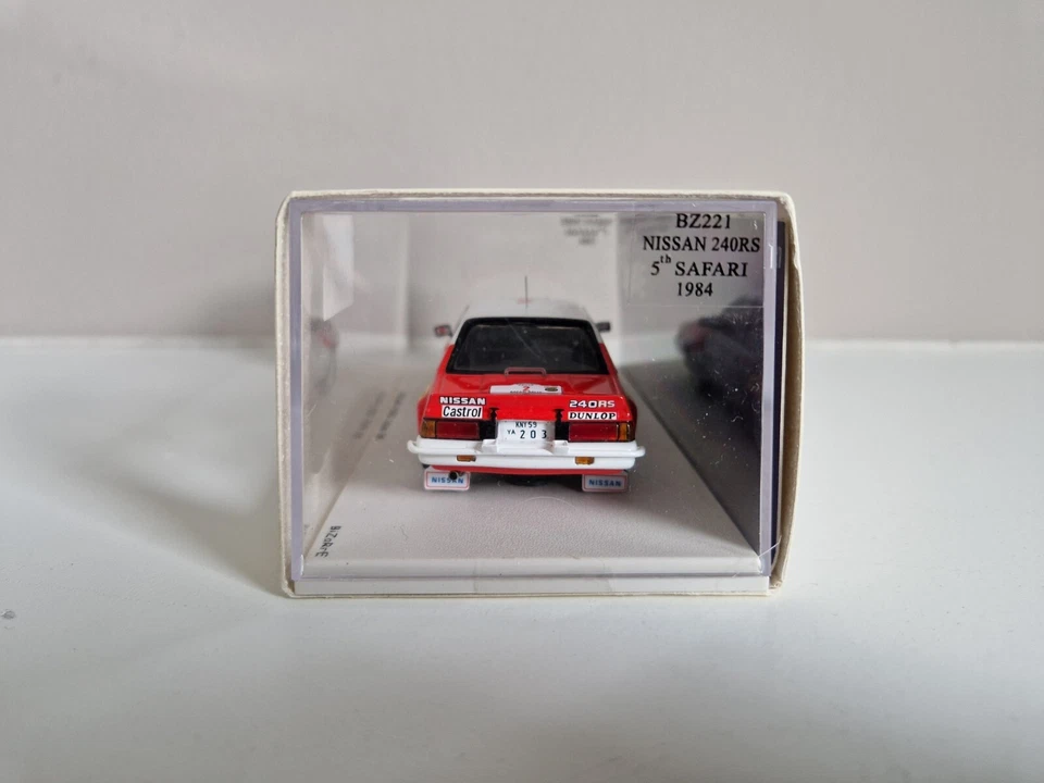 Bizzarro 1/43 Marlboro Nissan 240RS Mehta/Combes - Safari Rally 1984 - BZ221 - Immagine 3 di 4