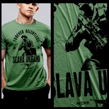 forever relentless t-shirt Ukrainian infantry soldier tactical assault operation