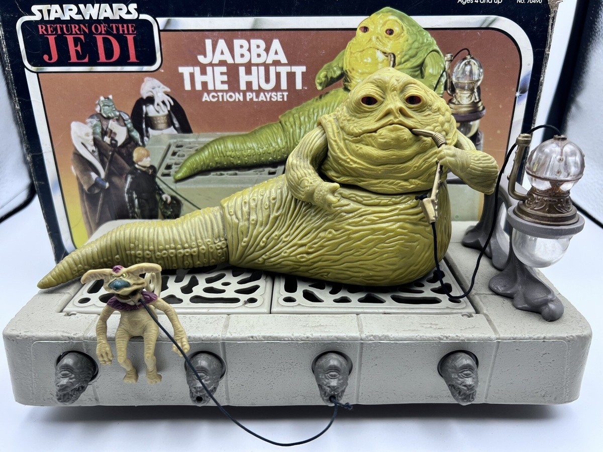 Jouet 1980 Star Wars Kenner The Hutt Trône LFL 1983