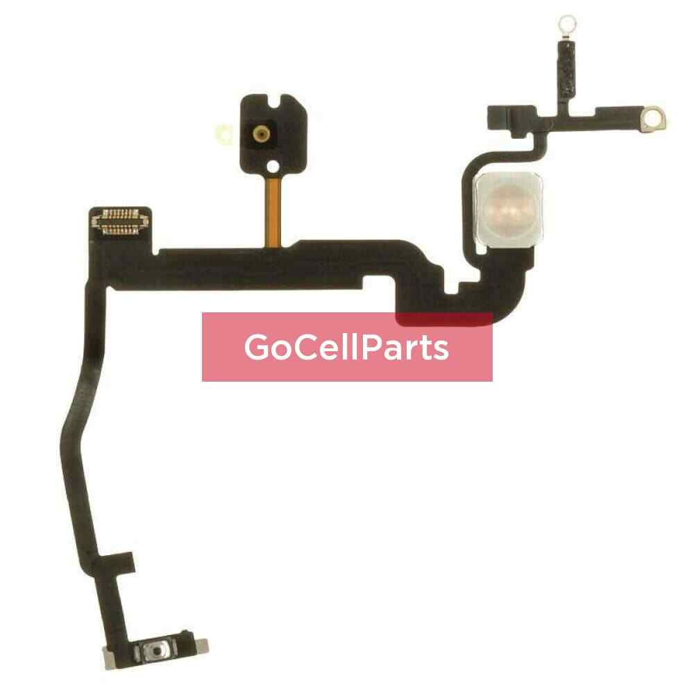 Power Button Flex Back Microphone Flashlight Replacement for