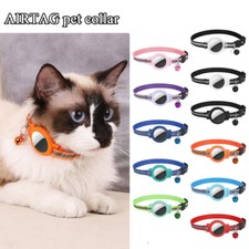 Airtag Tracker Protective Sleeve Collar Cat Positioning Training Collar Soft Pet
