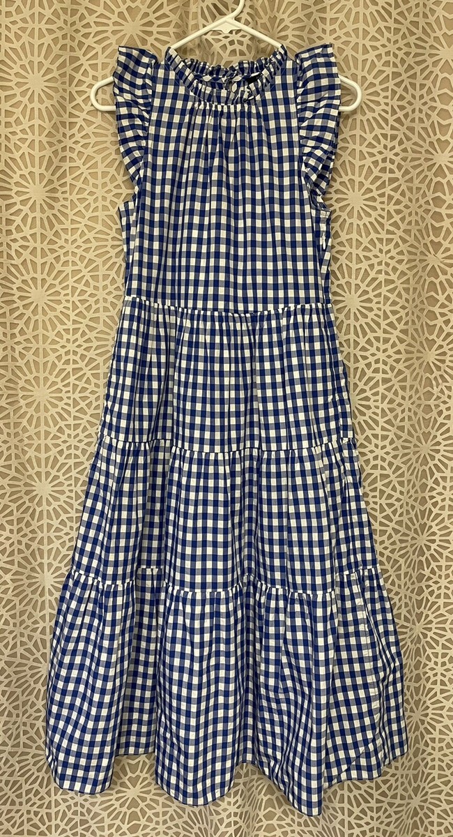 美品　uhr Checkered Tiered Dress 1-2y Checkered Tiered Dress – Uhr Online store