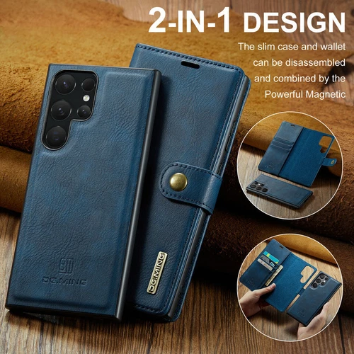 For Samsung Galaxy S25 S24 S23 Ultra A55 A35 A15 A54 Leather Wallet Card Cover - Picture 38 of 57