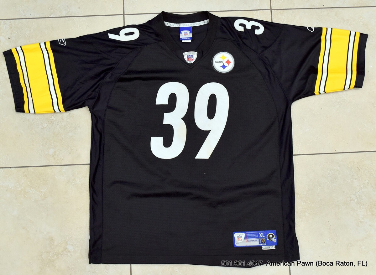 Reebok NFL Equipment Willie PARKER 39 Pittsburgh Steelers Super