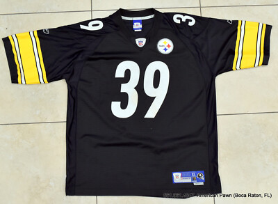 Reebok NFL Equipment Willie PARKER 39 Pittsburgh Steelers Super