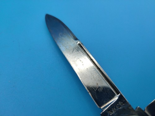 KISSING CRANE KLAAS NKCA STAG GUNSTOCK STOCKMAN KNIFE #00259/12000 1980 GERMANY - Picture 5 of 12