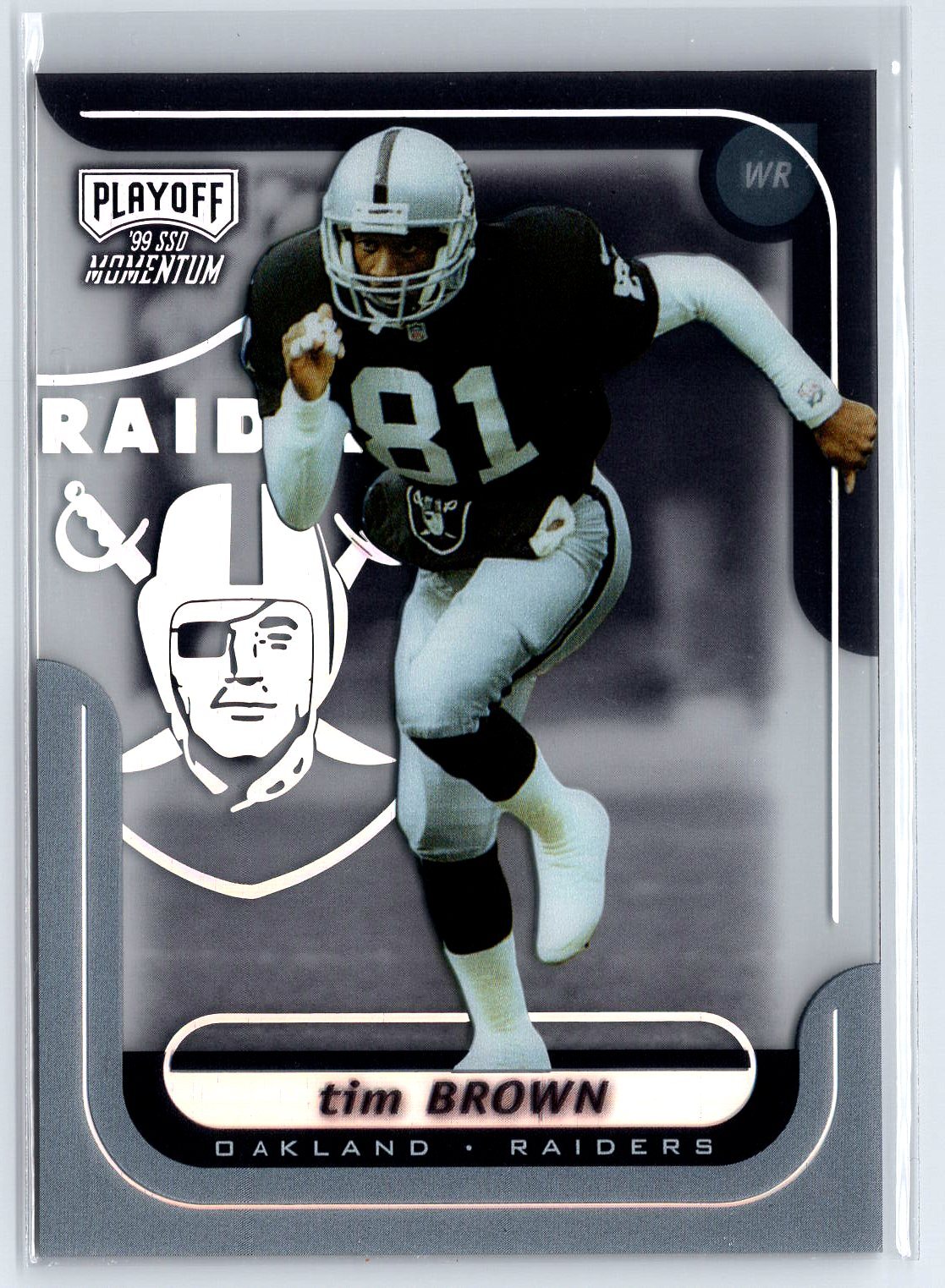 1999 Playoff Momentum SSD #133 Tim Brown