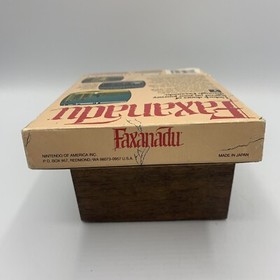 Faxanadu Nintendo Entertainment System 1989 Complete CIB Tested Fantasy RPG NES