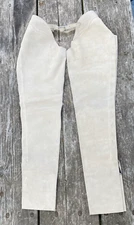 Perri's adult S Sand split leather work/schooling chaps NWOT