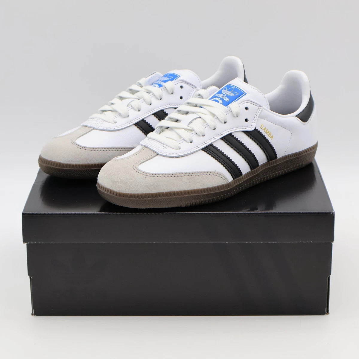 GZ8477 adidas Originals Samba ADV Footwear Cloud White Core Black Grey  (Men's)