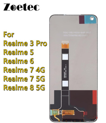 Für Oppo Realme 3 Pro 5 6 7 4G 5G 8 5G LCD Bildschirm Ersatz Touch Digitizer