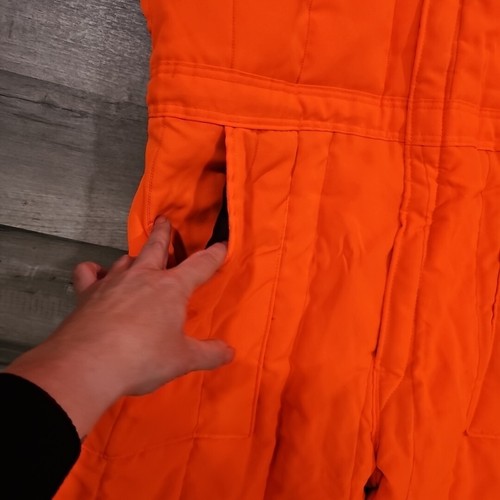 Bluebill By Redhead Blaze Orange Hunting Suit Size XL NWT New Vtg - Picture 6 of 14