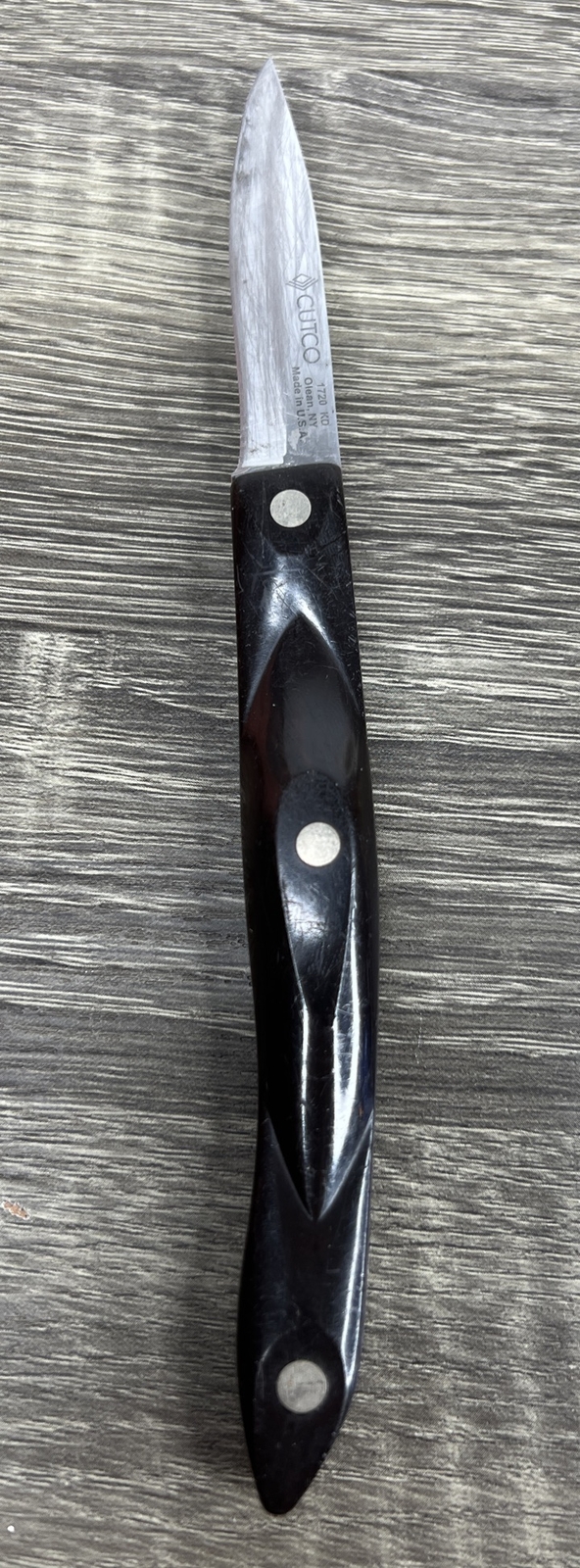 Cutco 1720 KD Kitchen Paring Knife Dark Brown Handle Lifetime Warranty eBay