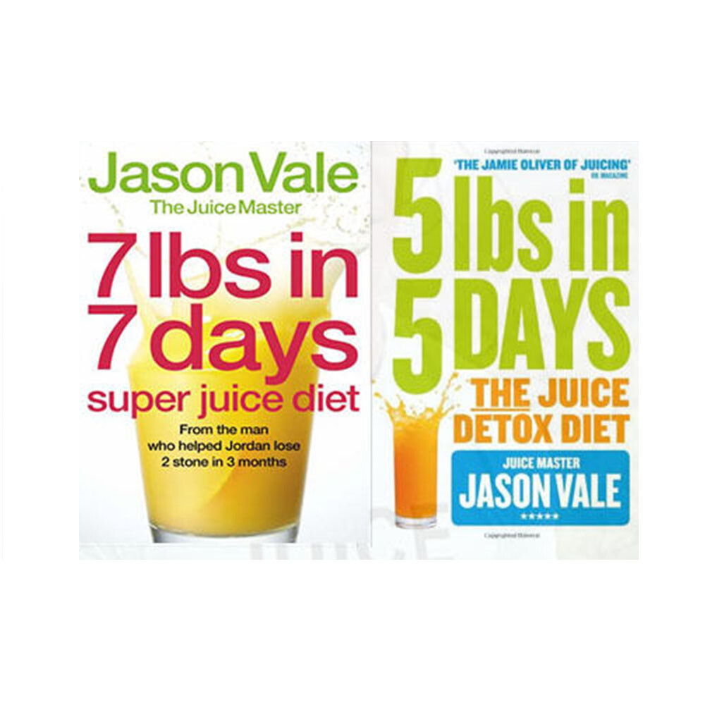 Jason Vale 2 Books Collection Set (The Juice Master Diet, The Juice Detox Diet)