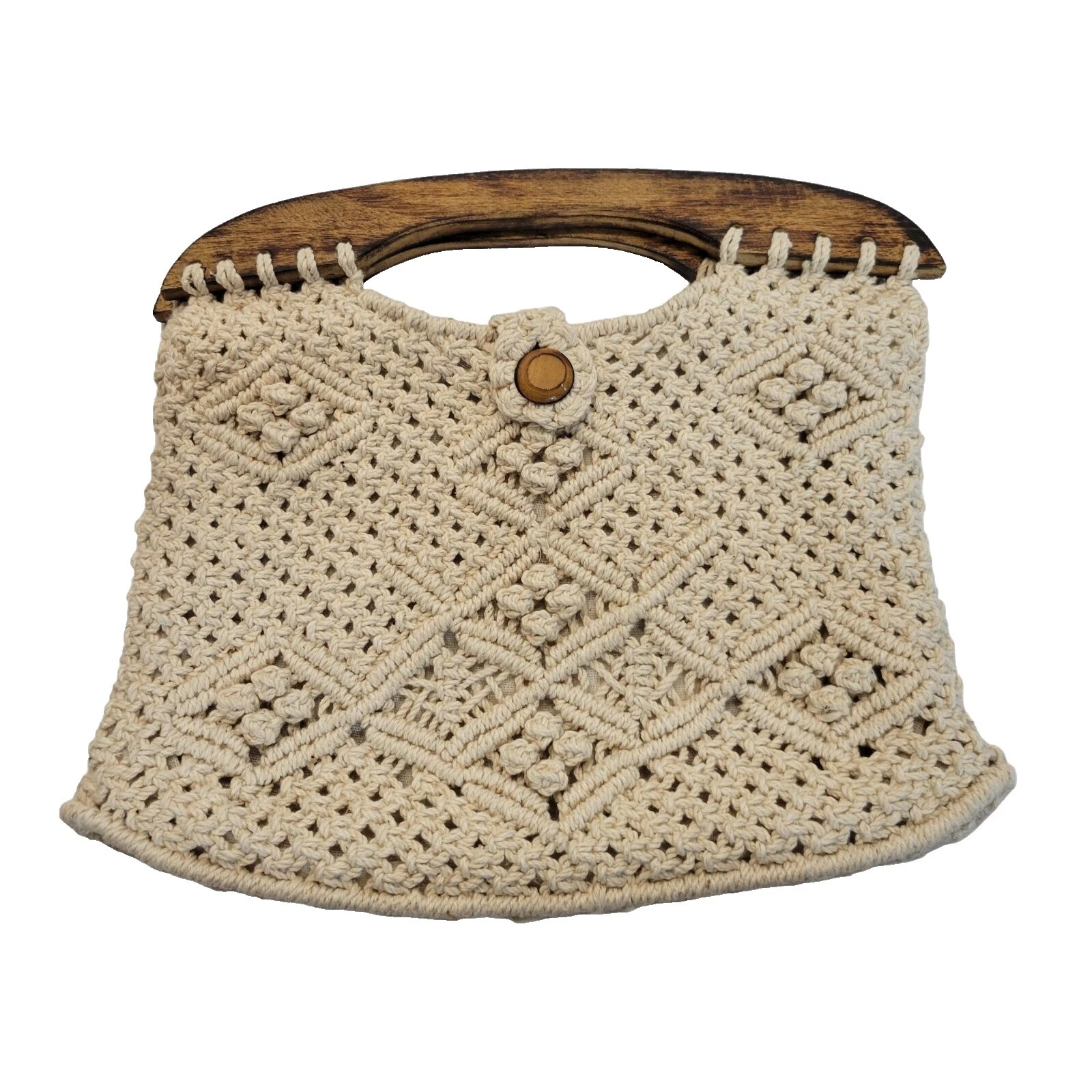 Accesorios casuales de madera vintage