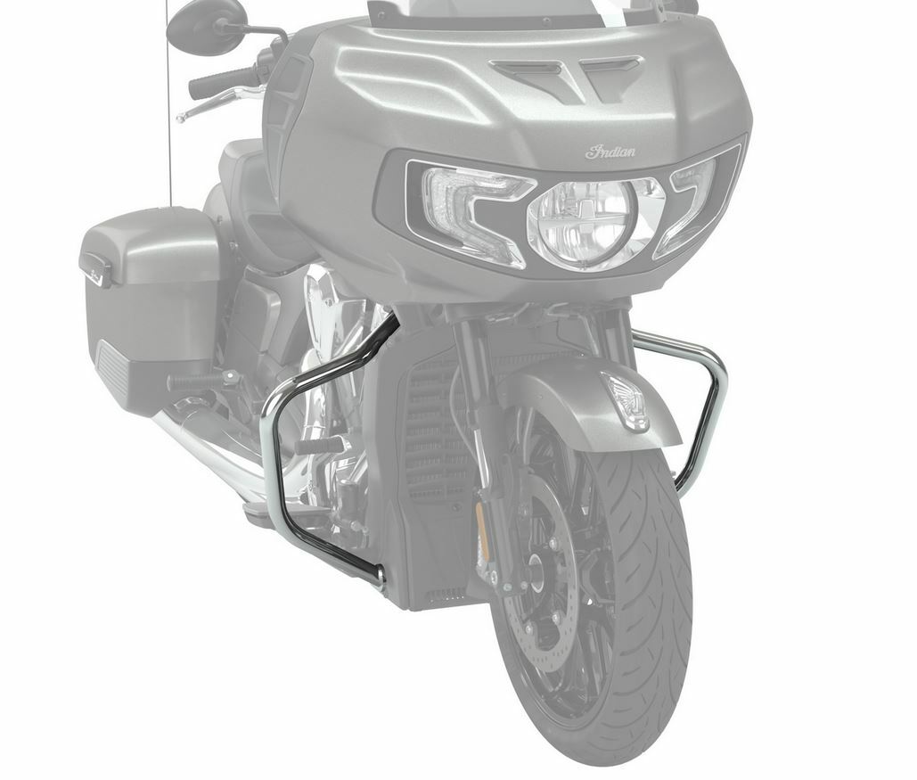 2020-2025 OE Genuine Indian Challenger Front Highway Bars - Chrome