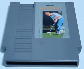 Jack Nicklaus' Greatest 18 Holes of Major Championship Golf - NES game cart