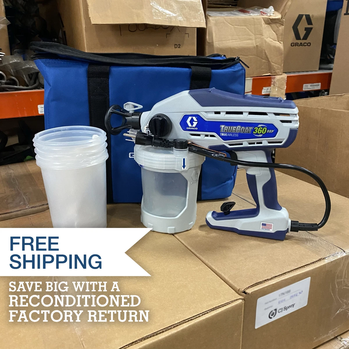 Truecoat 360 true airless paint sprayer outlet