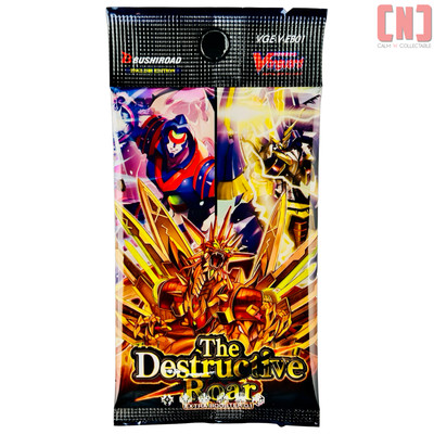 Cardfight Vanguard The Destruktive Roar (VGE-V-EB01) Englisch Booster Packung