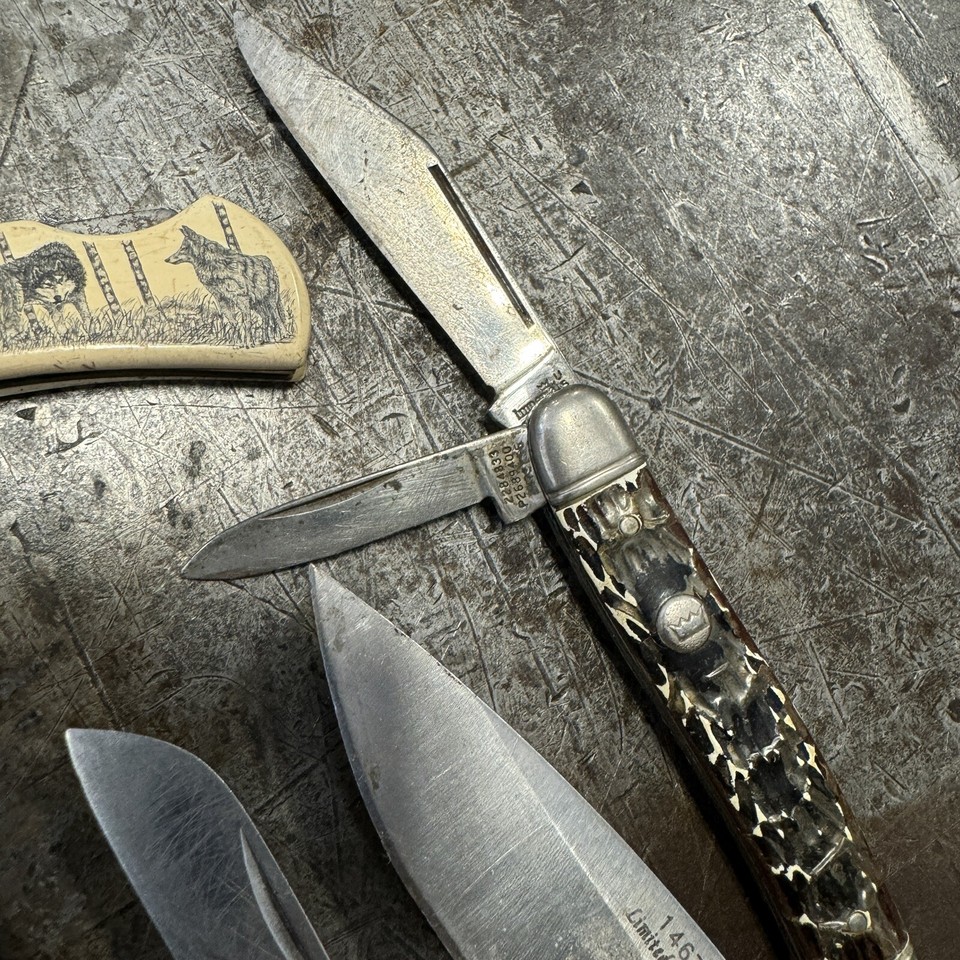 VINTAGE Pocket Folding Knife Lot eBay