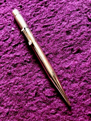 beautiful Sampson Mordan Everpoint 9 Carat Gold Propelling Pencil