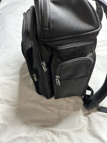 TUMI 26186D4 Alpha Laptop/Tablet Backpack Organizer - Black Ballistic Nylon Bag - Afbeelding 5 van 12