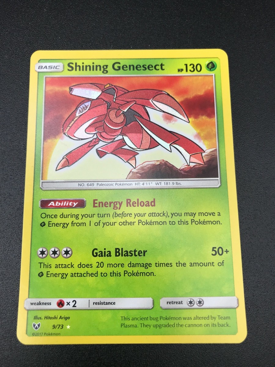 Shining Genesect - 9/73 - Holo Rare - Pokemon Singles » Shining