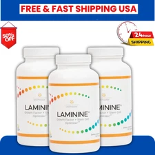 LOT OF 3 LifePharm Laminine (90 Capsules Total) SAVE$$ NEW / Sealed Exp. 2026