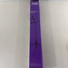 On-Stage Classic Sheet Music Stand With Carrying Bag