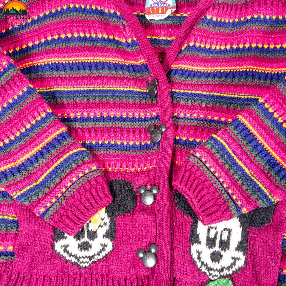 Cárdigan Suéter Rosa Manga Larga Mickey's Stuff Niñas The Walt Disney Co. Talla 6 Foto 4 de 4