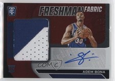 2024-25 Panini Totally Certified Mirror Red 19/75 Adem Bona #FFS-ADM Auto 1ce5