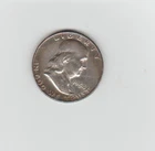1954-D franklin half dollar