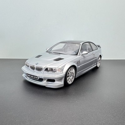 BMW e46 325ti 1/18ミニカー OTTO 1:18 BMW E46 M3 GTR Silver Resin Car Model Car Model | eBay