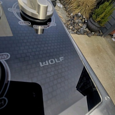 Wolf CT36G/S-2 36'' Professional Gas Rangetop 5 Burner Stainless Tested FREE SHIP