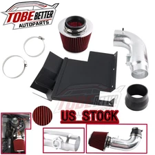 For BMW 128i 328i 3.0L 2007-2011 Red Filter Cold Air Intake System For 2006 330i
