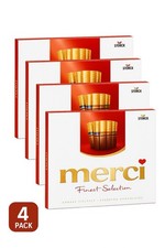 4x MERCI CHOCOLATE ASSORTMENT Finest German Sweets 250g Each FREE SHIPPING