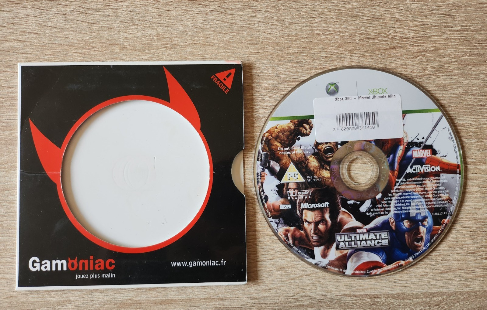 Jeu Xbox 360 - Marvel Ultimate Alliance - Activision 2006