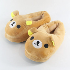 Luxury Winter Bear Cotton Ladies Slippers House Home Cartoon Cute Bear Home Indo