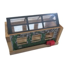 Thomas Friends Wooden Railway Train Learning Curve Useful Engine Shed NO Door
