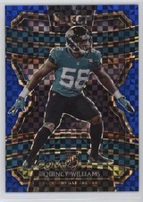 2019 Panini Select Concourse Blue Prizm 168/175 Quincy Williams #67 3hd