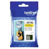 Original Druckerpatrone Brother LC-421 Xl Y Gelb FüR MFC-J 1010 Dw Yellow