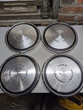 68 69 70 71 72 73 Ford Dog Dish Hub Caps 10 12 Set Of 4 Hubcaps Mustang Torino
