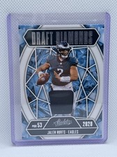 2025 Panini Absolute Draft Diamonds Jerseys Jalen Hurts PATCH #DDJ-JHU Eagles