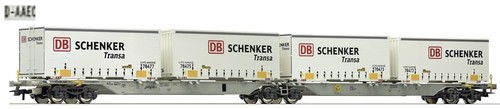 Roco 76916 AAE Doppeltragwagen SCHENKER zu 6600170 6600169 6600117 6600036 76220 | Condition: Neu